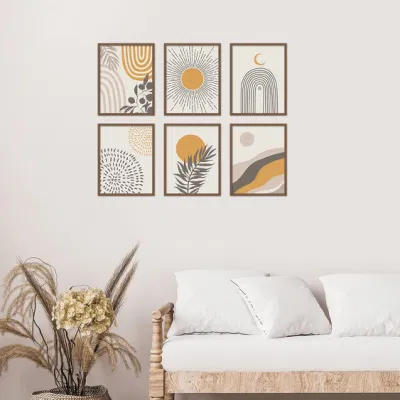 METÀ secolo stampe moderne Wall Art decorazione della stanza Poster per Camera da letto (senza cornice)