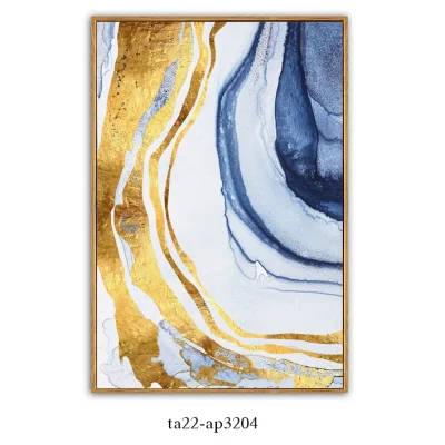 Custom Abstract High End Floating Frame Wall Art di grandi dimensioni Pittura di tela per decorazione domestica