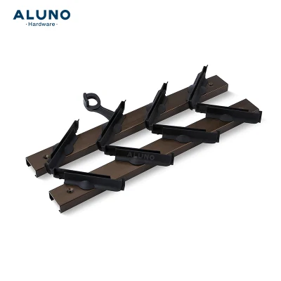 Alluminio esterno alluminio Louvered esterno vetro finestra otturatore giardino plastica Profilati in jalousie con lame e telaio a feritoia