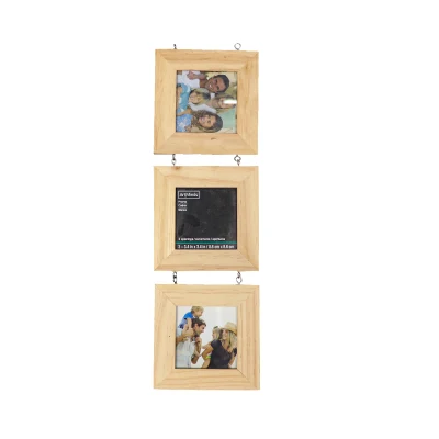 Decorazione promozionale all&prime;ingrosso decorazione Casa classica decorazione parete grande legno foto Cornice immagine
