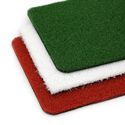 Erba sintetica artificiale ad alta densità curvata erba multicolore usata Gateball /Golf /campo da cancello prato/Paesaggio/pavimento/esposizione/decorazione parete/Backya