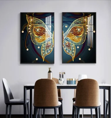 Arte decorazione dipinti animali ancora vita Diamante Cristallo porcellana Arte di parete