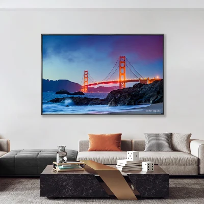 All&prime;ingrosso tela Pittura soggiorno decorazione a parete Città Paesaggio Casa Pittura decorativa Grande Wall Art