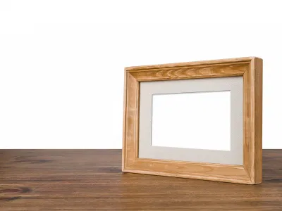 Esposizione di Easel con cornice in oro nero bianco argento a tutta lunghezza Medicazione chiaramente stabile immagine Commercio all&prime;ingrosso legno antico metallo alluminio PS Arte della parete