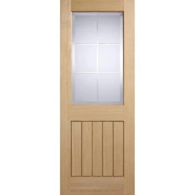 Cina fabbrica Vendita legno con 2 lites quercia legno Porta per cucina