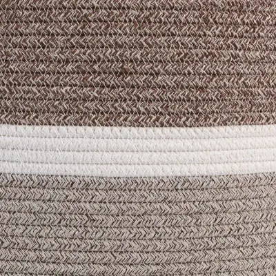 Cestello per la conservazione in corda di cotone spesso intrecciato a mano