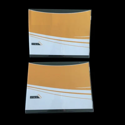 A4 A5 A6 dimensioni acrilico montaggio a parete documenti foto certificato Supporto per segnaletica per cornice display con nastro adesivo