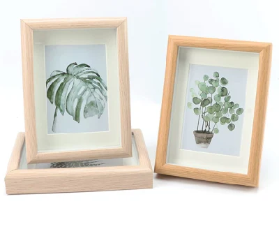  Quadri olio Pittura Stick cornice MDF legno Foto cornice