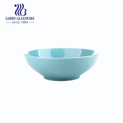 5 pollici Commercio all&prime;ingrosso di stile reale smaltato colore blu reale Design a forma di fiore ciotola da dessert in porcellana con design personalizzato Vaschetta in ceramica
