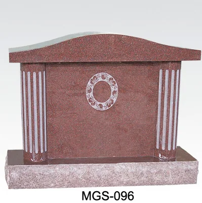 Monumento a Tombstone con vaso di fiori di Gravestone negli Stati Uniti