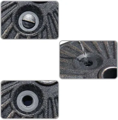Supporto rotondo in HDPE da 22 l ecologico o in oro con riempimento a sabbia Base ombrello stabile patio