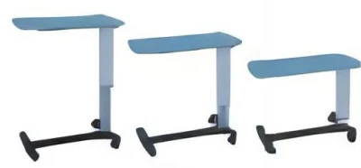 Telaio in alluminio Bbt16 e prolunga superiore in ABS disponibili in PP flessibile Tavolo da pranzo medico ospedaliero