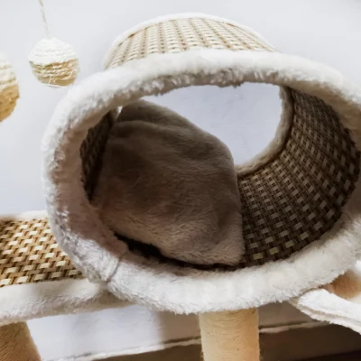 High Quality Sisal durevole moderno cute Grande Casa Post Cat Telaio per arrampicata