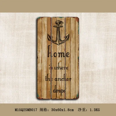 Arredamento Casa Hanging Pictures rustico stile legno Ornamental Wall Art