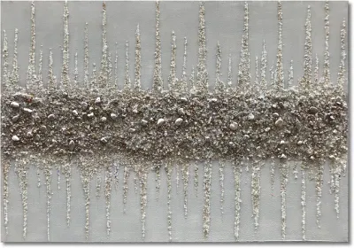 Pittura 3D artigianale moderna di pittura di parete decorativa di textured dipinta a mano