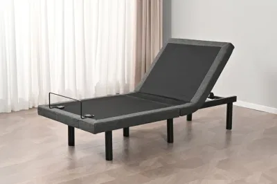 Struttura regolabile per letto con massaggio Konfurt e ricarica USB con luce LED