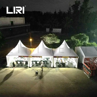 Telaio in alluminio Bianco PVC 3mx3m tettoia chiusa Gazebo tenda pagoda