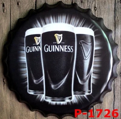Hot Selling Beer segni decorativi artigianato regalo parete metallo targa