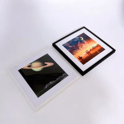 Fabbrica all&prime;ingrosso Super Light Home decorative 8X8 pollici cornici fotografiche Per una facile installazione