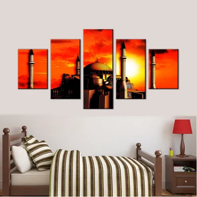 Pittura astratta personalizzata tela Wall Art può essere nuovo murale La protezione ambientale può essere personalizzata