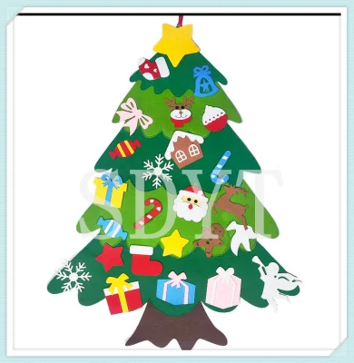 2020 FaiDaTe Ornament Wall Hanging feltro albero di Natale decorazione per Bambini