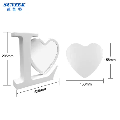 Cornice fotografica acrilica personalizzata sublimazione LED luce colore cambia foto Cornice fotografica acrilica sublimazione pannello Specchio con lampada