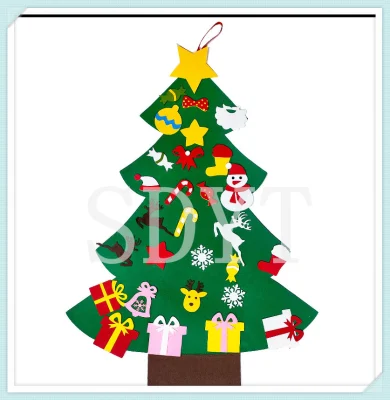 2020 FaiDaTe Ornament Wall Hanging feltro albero di Natale decorazione per Bambini
