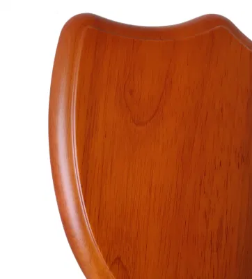 Placca di protezione in legno con finitura opaca in legno massiccio