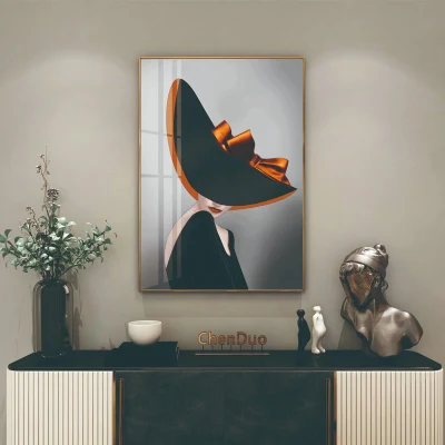 Figura moderna Abstract tela geometrica Pittura Arte Contemporanea Poster Stampa Volti Wall Art immagine per soggiorno arredamento casa