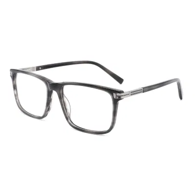 Cina fornitore unico Tempio decorazione per uomo Demi acetato Browline Fotogrammi ottici