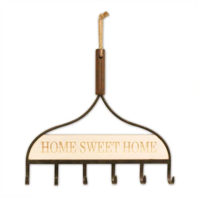 Home Deco Multi-funzionale Hanger da parete ganci appendiabiti ganci da parete Ganci da parete in legno nordico