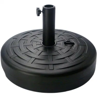 Patio riempito d&prime;acqua 14L ombrelloni e basi base per ombrello Base ombrello