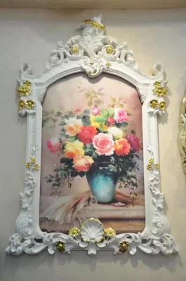 Grande parete decorazione Barocca Foto pittura Mirror Frames
