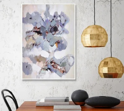 Pittura astratta di arte della parete a buon mercato decorazione domestica Artistic tela personalizzata Dipinto ad olio con cornice Design moderno fatto a mano