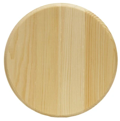 Legno massiccio colore naturale rettangolo placca di legno non finita