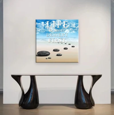 Vendita all&prime;ingrosso Naturale Seascape Wall Art Canvas Pittura Home decor frame Arte della parete di tela