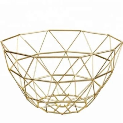 Metallo metallo metallo metallo frutta cesto Organizzatore rack verdura conservazione