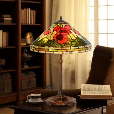 retro lampada decorativa creativa di vetro macchiato di Tiffany di arte della barra 12inch