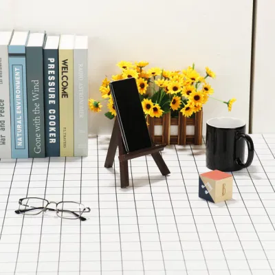 Stand Paper Cornici 4X6 cartone fotografico Wedding Pittura Mini Easel di legno