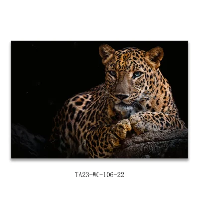 Cervi in giorno di nevica Stampa tela Stampa digitale Wall Art stampato Immagine moderna di Wall Art per decorazione del soggiorno