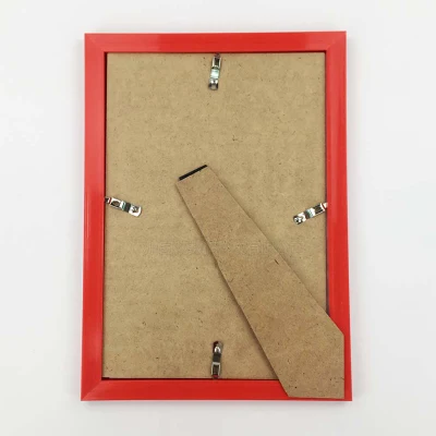 A4 sublimazione vuoto Puzzle Photo Jigsaw cornice con Stander &amp; Bordo in plastica argento