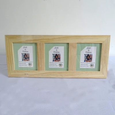 Multi Picture Black White Baby certificato di Natale Shadow Box nuovo PIC cornice fotografica singola