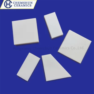 Piastra ad armatura in ceramica 99% allumina balistica/a prova di proiettile Chemshun