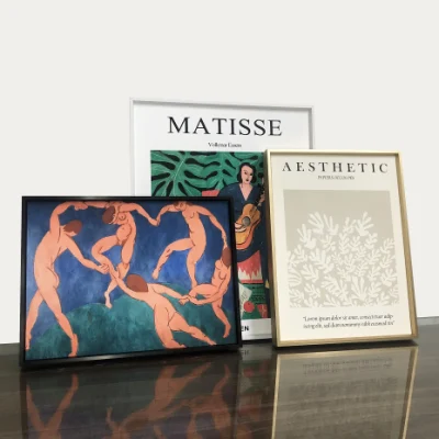 Cornice fotografica in metallo rosa nero per cornici Album fotografici Accessori Stampa digitale con logo personalizzato in alluminio spazzolato color argento oro