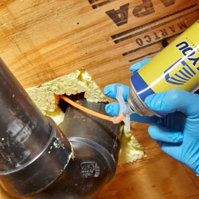 Spray isolante ricaricabile schiuma ad alta temperatura Kit di colla economici polietilene Qualità polistirene estruso 3m