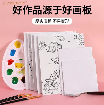 Pacchetto scheda di stampa pannello tela vuoto personalizzato per Pittura