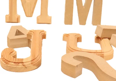 Prezzo basso Vendita a caldo legno/legno muro Hanging decorazione alfabeto lettere