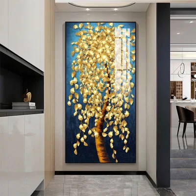 Fabbrica all&prime;ingrosso Vendita calda stampante in tela Paesaggio decorazione della stanza di pittura Arte della parete