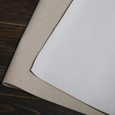 Tela di cotone Blend bianco primer tela di Art strato di alta qualità Tela di pittura ad olio