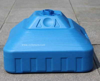 Base in plastica per ombrellone da spiaggia di vari colori (Oct-UB20Z)